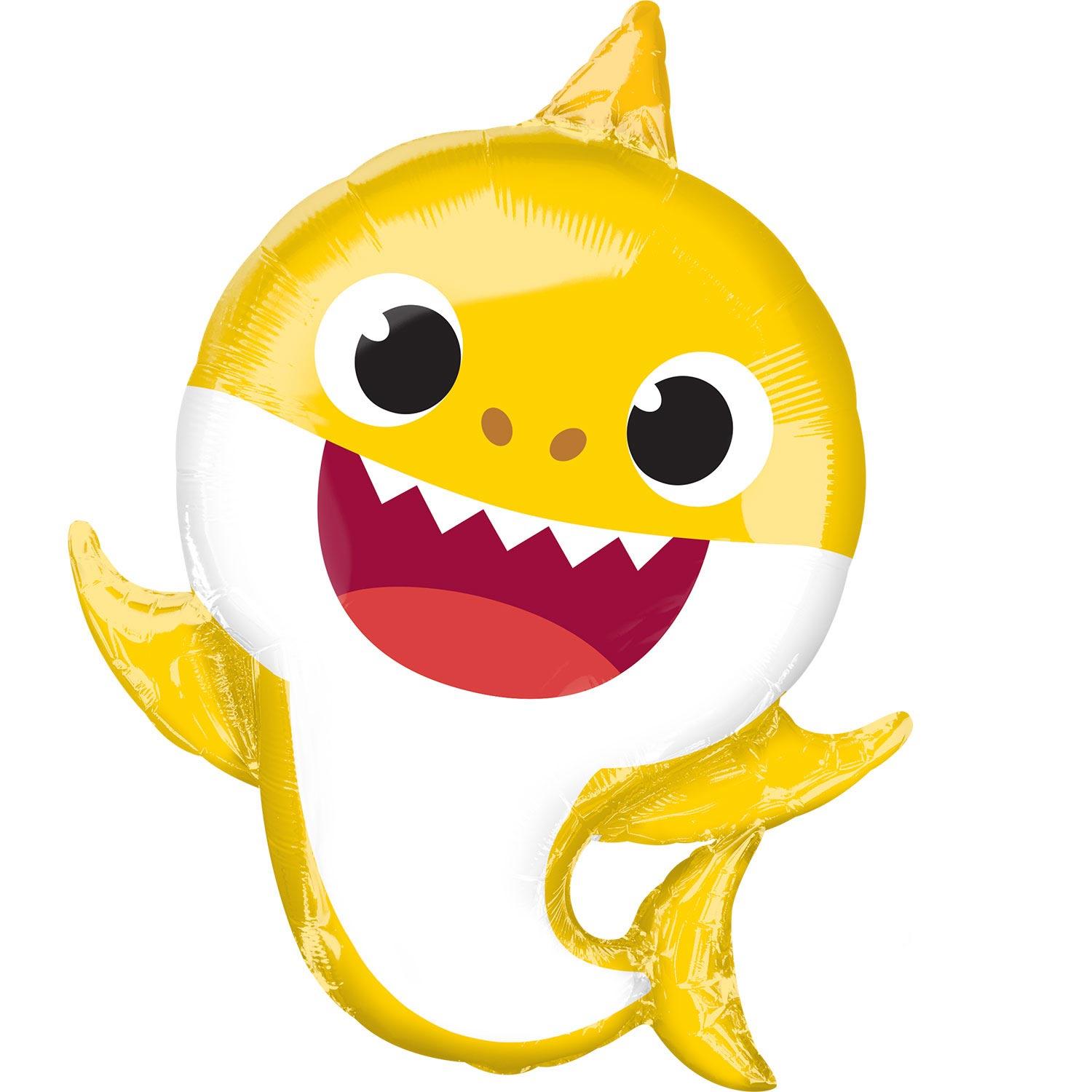 Baby Shark SuperShape Foil Balloon Balloons & Streamers - Party Centre - Party Centre