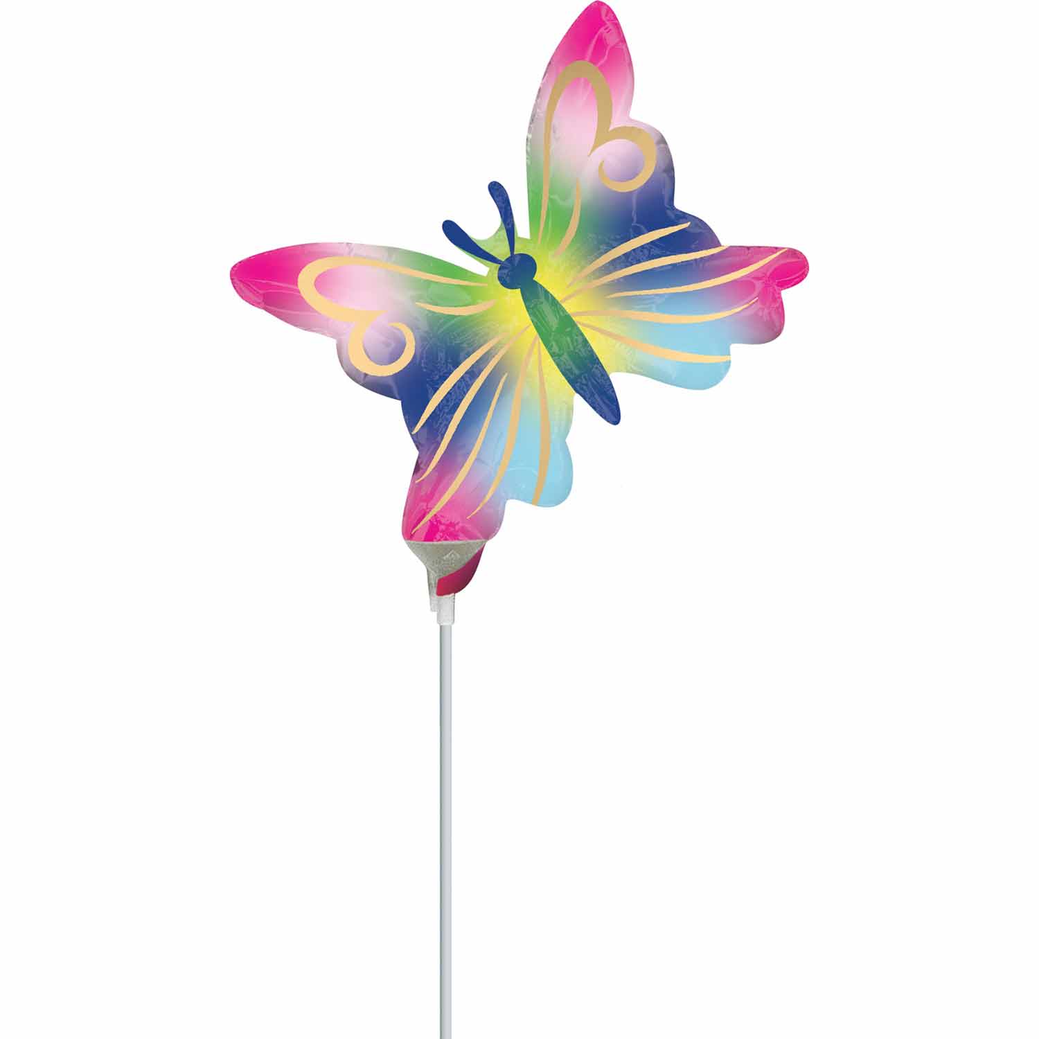 Butterfly WaterColor Mini Shape Balloon 27x22cm Balloons & Streamers - Party Centre - Party Centre