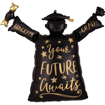 Your Future Awaits Graduation SuperShape 73x63cm Balloons & Streamers - Party Centre - Party Centre