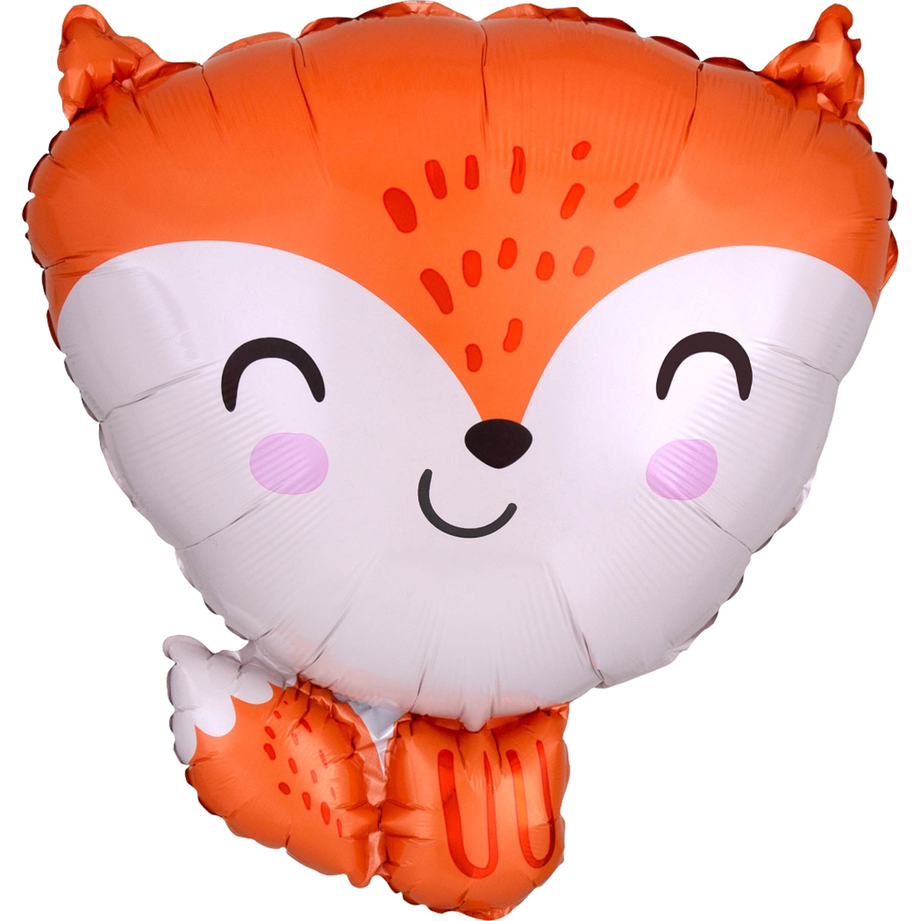 Fox Foil Balloon 43x45cm - Party Centre