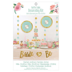 Mint To Be Buffet Table Decorating Kit Decorations - Party Centre