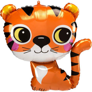 Tiger SuperShape Balloon 63cm Balloons & Streamers - Party Centre - Party Centre