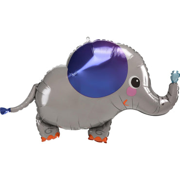Elephant SuperShape Balloon 86x50cm Balloons & Streamers - Party Centre - Party Centre