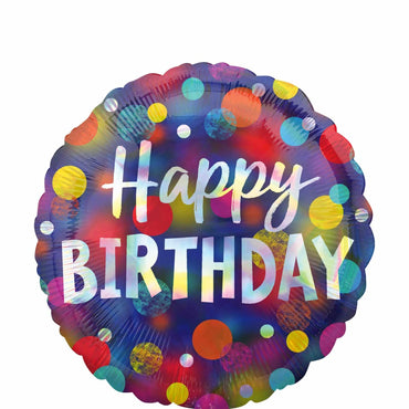 Party Dots Foil Balloon 45cm Balloons & Streamers - Party Centre - Party Centre