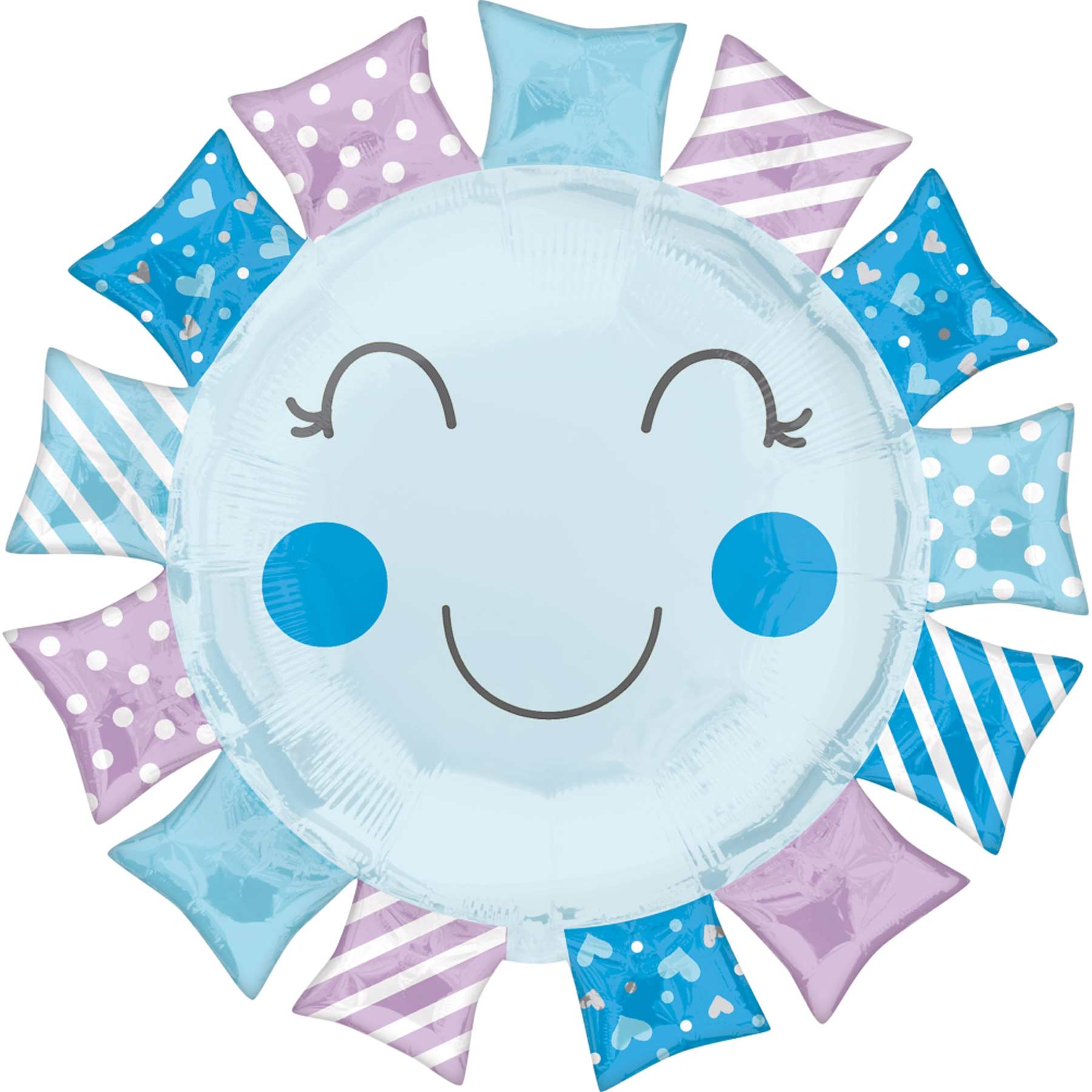 Baby Boy Sunshine SuperShape 68cm Balloons & Streamers - Party Centre - Party Centre