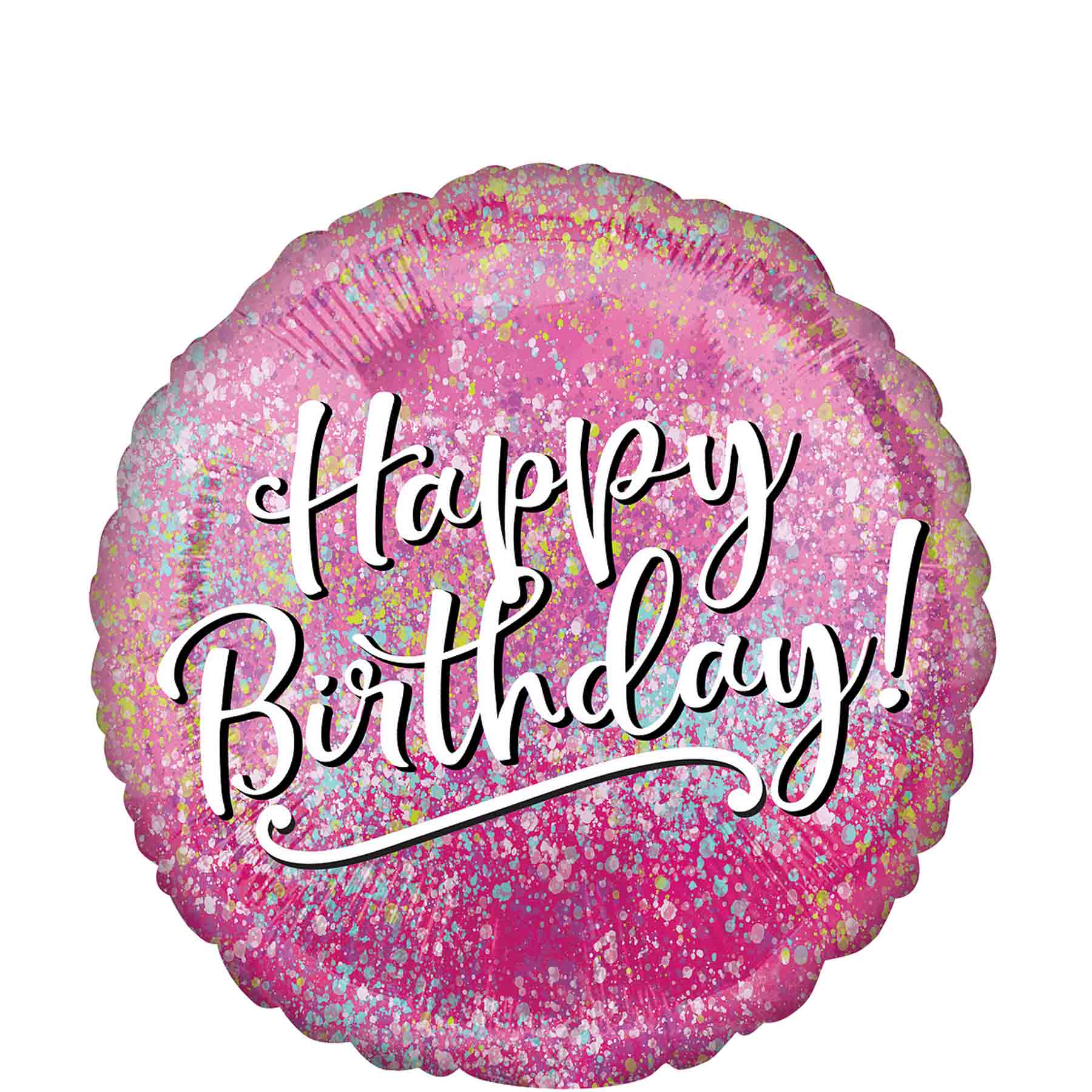 Pink Fabulous Birthday Foil Balloon 45cm - Party Centre