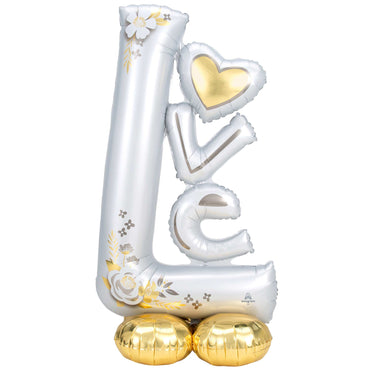L-O-V-E Wedding Airloonz Balloon 73x147cm Balloons & Streamers - Party Centre - Party Centre