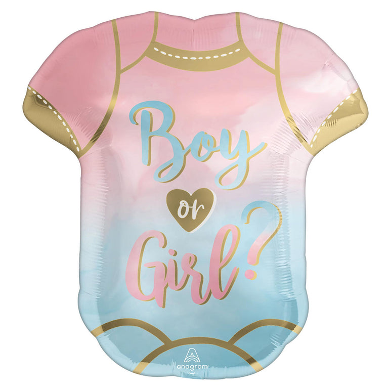 The Big Reveal SuperShape Foil Balloon 55x60cm