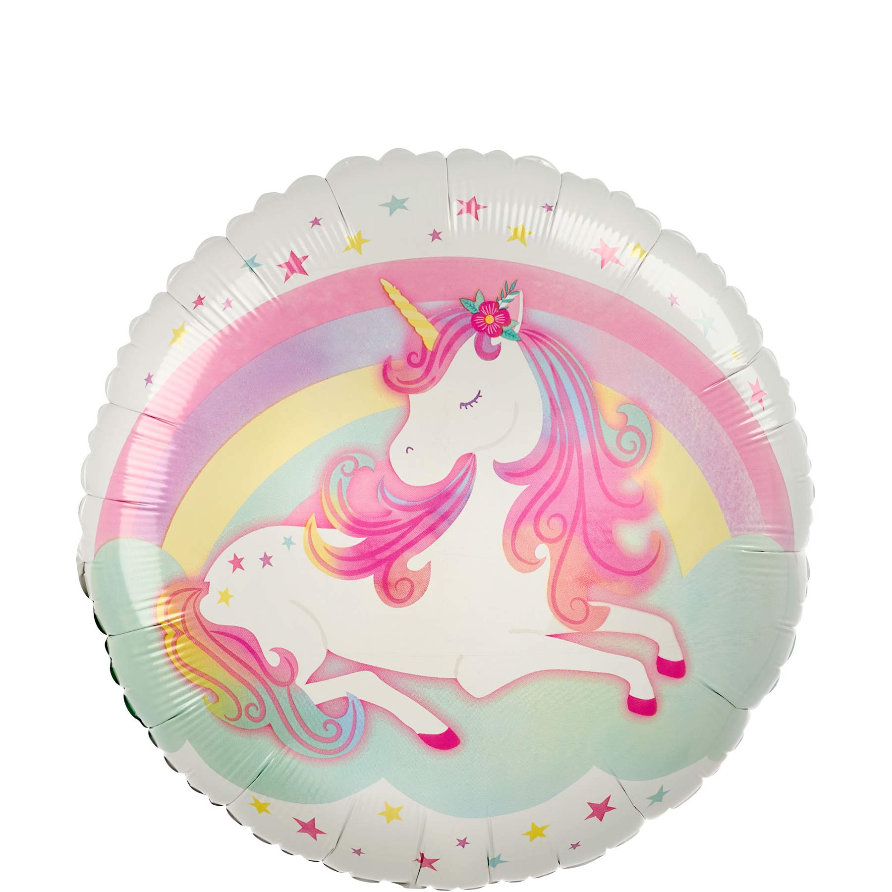 Enchanted Unicorn Foil Balloon 45cm - Party Centre