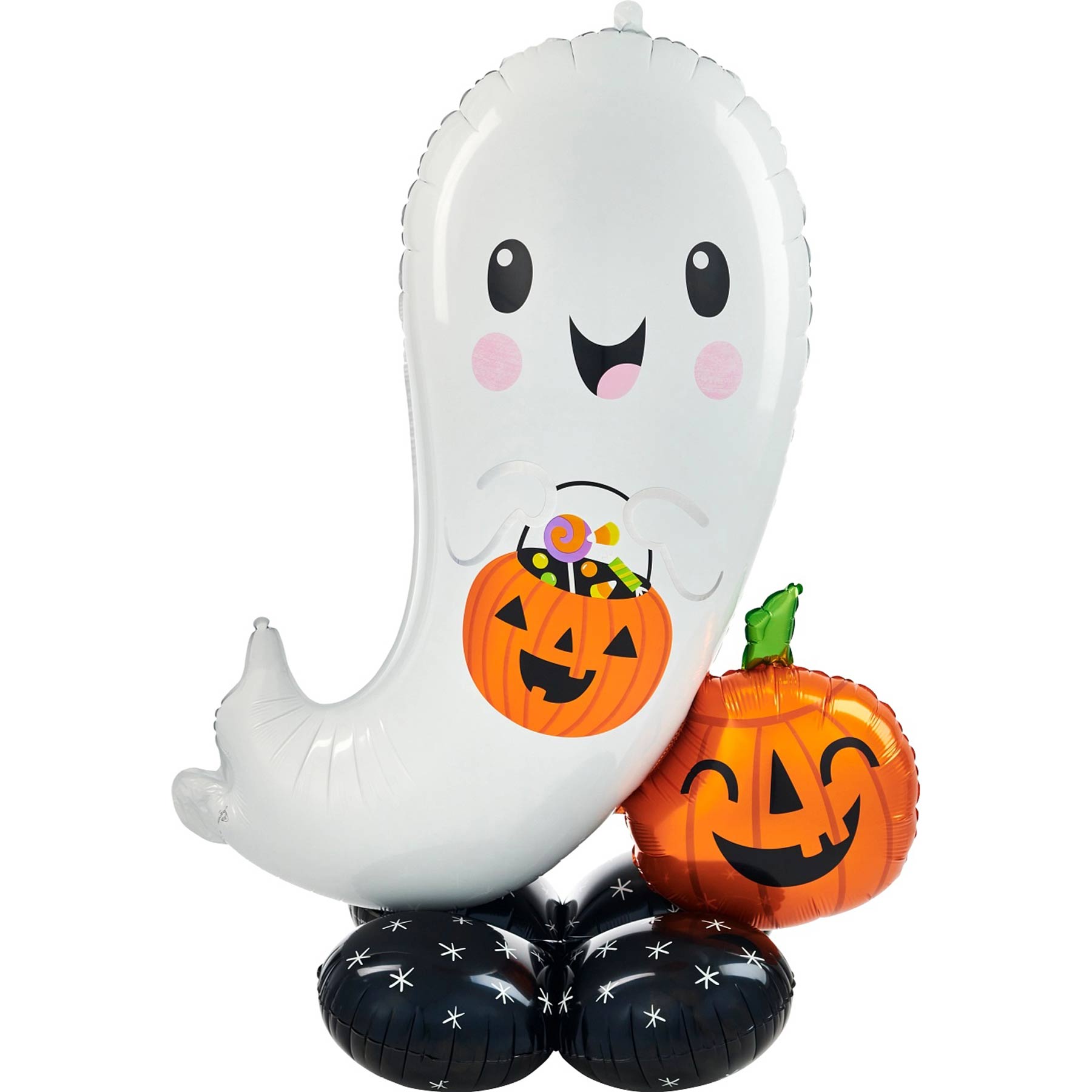 Halloween Ghost AirLoonz Foil Balloon 91x134cm - Party Centre