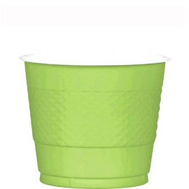 Kiwi Plastic Cups 9oz, 20pcs Solid Tableware - Party Centre - Party Centre