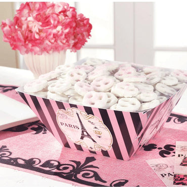 A Day In Paris Large Paper Bowls 3pcs Candy Buffet - Party Centre - Party Centre