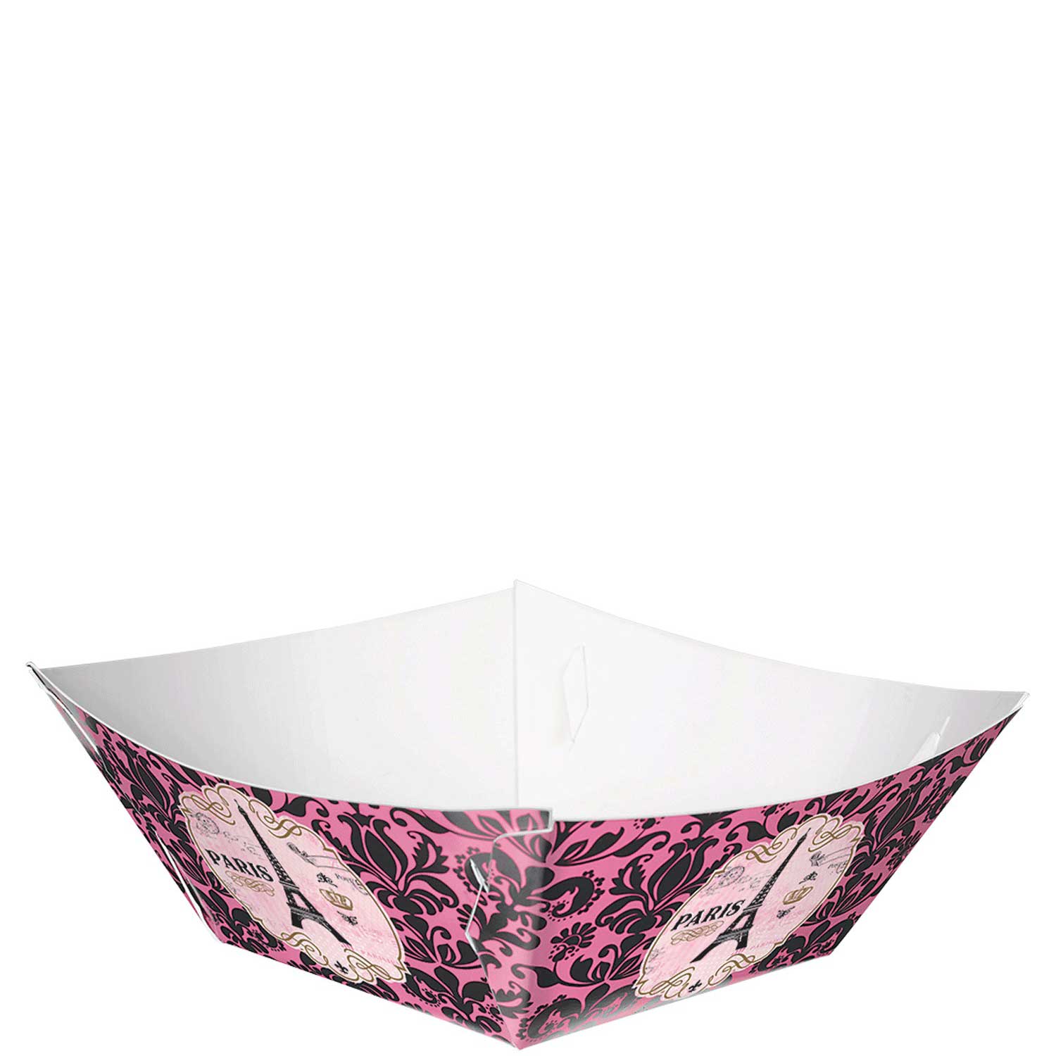 A Day In Paris Paper Snack Bowls 3pcs Candy Buffet - Party Centre - Party Centre