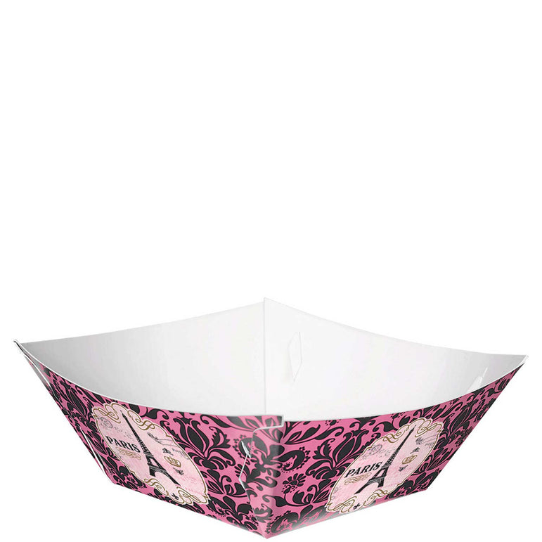 A Day In Paris Paper Snack Bowls 3pcs Candy Buffet - Party Centre