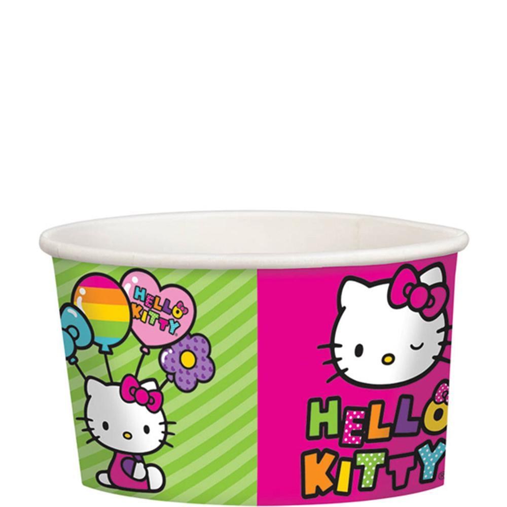 Hello Kitty Treat Cups 8pcs Printed Tableware - Party Centre - Party Centre