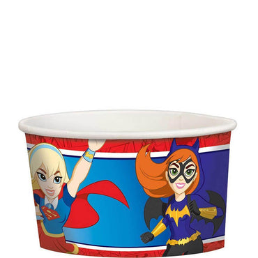 DC Superhero Girls Treat Cups 9.5oz 8pcs Printed Tableware - Party Centre - Party Centre