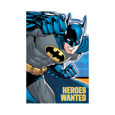 Batman Invitation Cards 8pcs Party Accessories - Party Centre - Party Centre