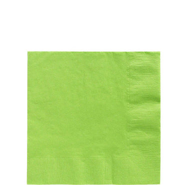 Kiwi Beverage Tissues 20pcs Solid Tableware - Party Centre - Party Centre
