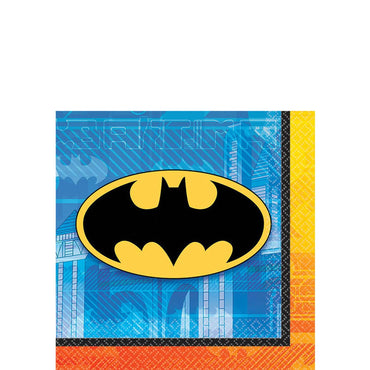 Batman Beverage Tissues 16pcs Printed Tableware - Party Centre - Party Centre