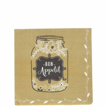 Homemade & Delicious ECO Beverage Tissues 16pcs Printed Tableware - Party Centre - Party Centre