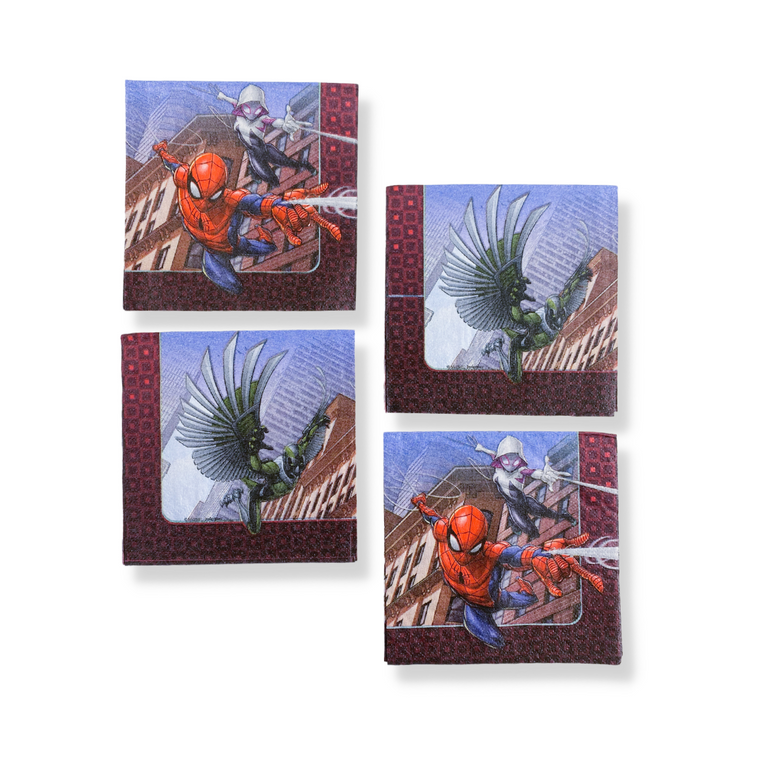 Spiderman Webbed Wonder Beverage Tissues 16pcs