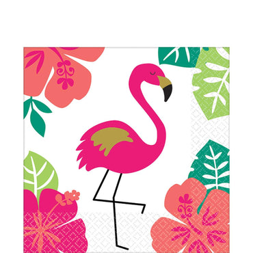 You Had Me At Aloha Beverage Tissues 16pcs Printed Tableware - Party Centre - Party Centre