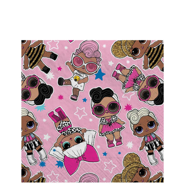 Lol Surprise Together 4Eva! Beverage Tissues - Party Centre