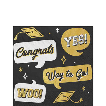 The Best Is Yet To Come Beverage Napkin Low Count - Party Centre