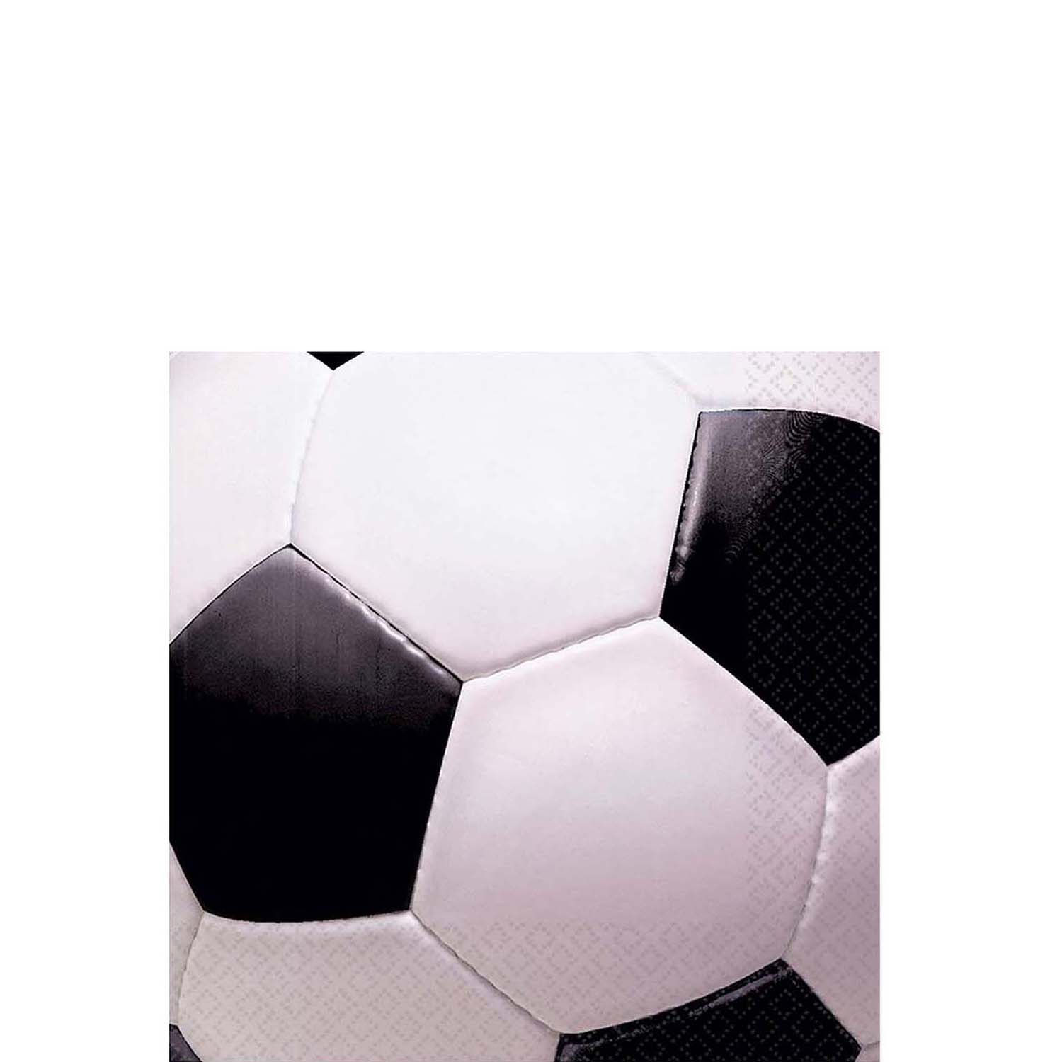 Soccer Fan Beverage Tissues 16pcs Printed Tableware - Party Centre - Party Centre