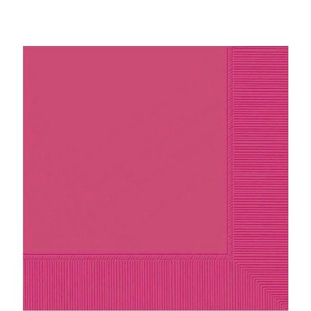 Magenta Lunch Tissues 20pcs Solid Tableware - Party Centre - Party Centre