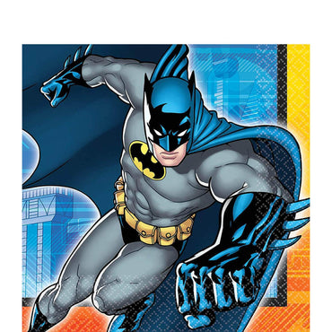 Batman Lunch Tissues 16pcs Printed Tableware - Party Centre - Party Centre