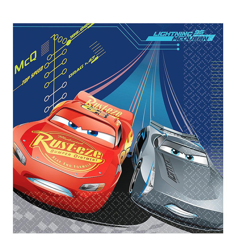 Cars 3 Lunch Tissues 16pcs Printed Tableware - Party Centre - Party Centre