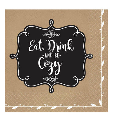 Homemade & Delicious ECO Lunch Tissues 16pcs Printed Tableware - Party Centre - Party Centre