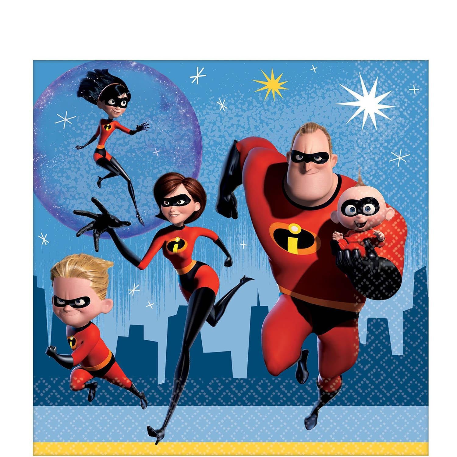 Incredibles 2 Lunch Tissues16pcs Printed Tableware - Party Centre - Party Centre