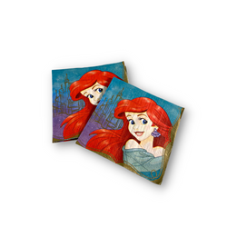Disney Princess Once Upon A Time Ariel Lunch Tissues 16pcs