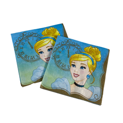 Once Upon A Time Cinderella Lunch Tissues 16pcs