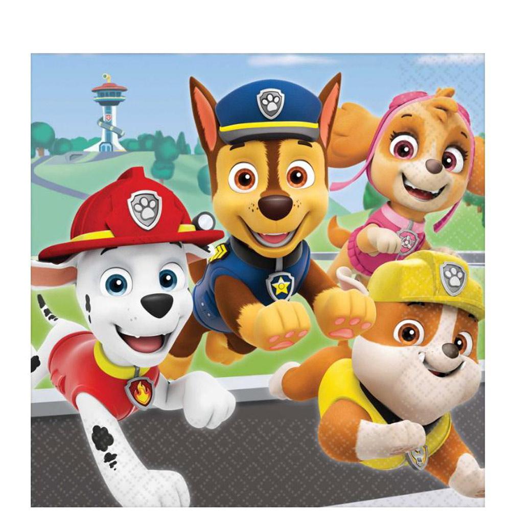 Paw Patrol Adventures Lunch Tissues 16pcs Printed Tableware - Party Centre - Party Centre