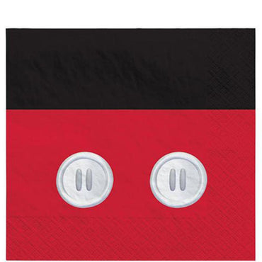 Disney Mickey Mouse Forever Lunch Tissues 16pcs Party Favors - Party Centre - Party Centre