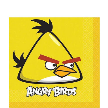 Angry Birds Lunch Tissues 16pcs Printed Tableware - Party Centre - Party Centre