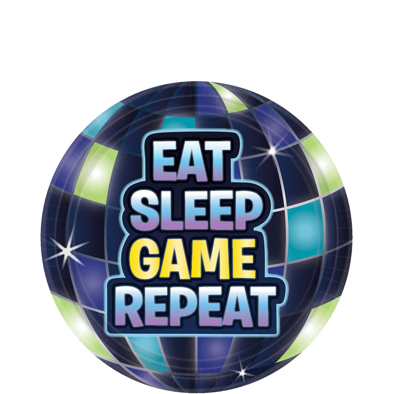 Battle Royal Paper Plates 7in, 8pcs Printed Tableware - Party Centre