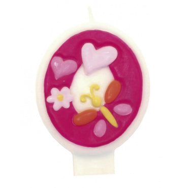 Pink Flower Number 0 Candle Party Accessories - Party Centre - Party Centre