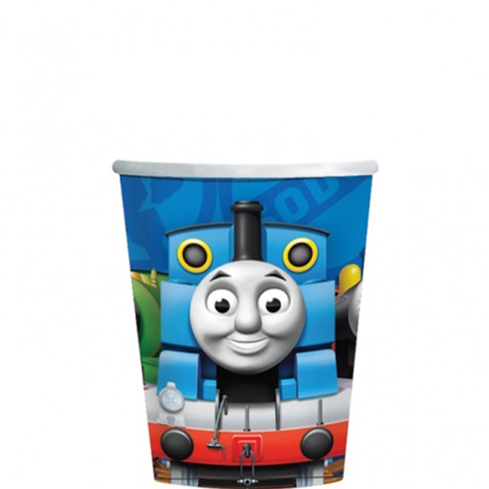 Thomas And Friends Cups 8pcs Printed Tableware - Party Centre - Party Centre