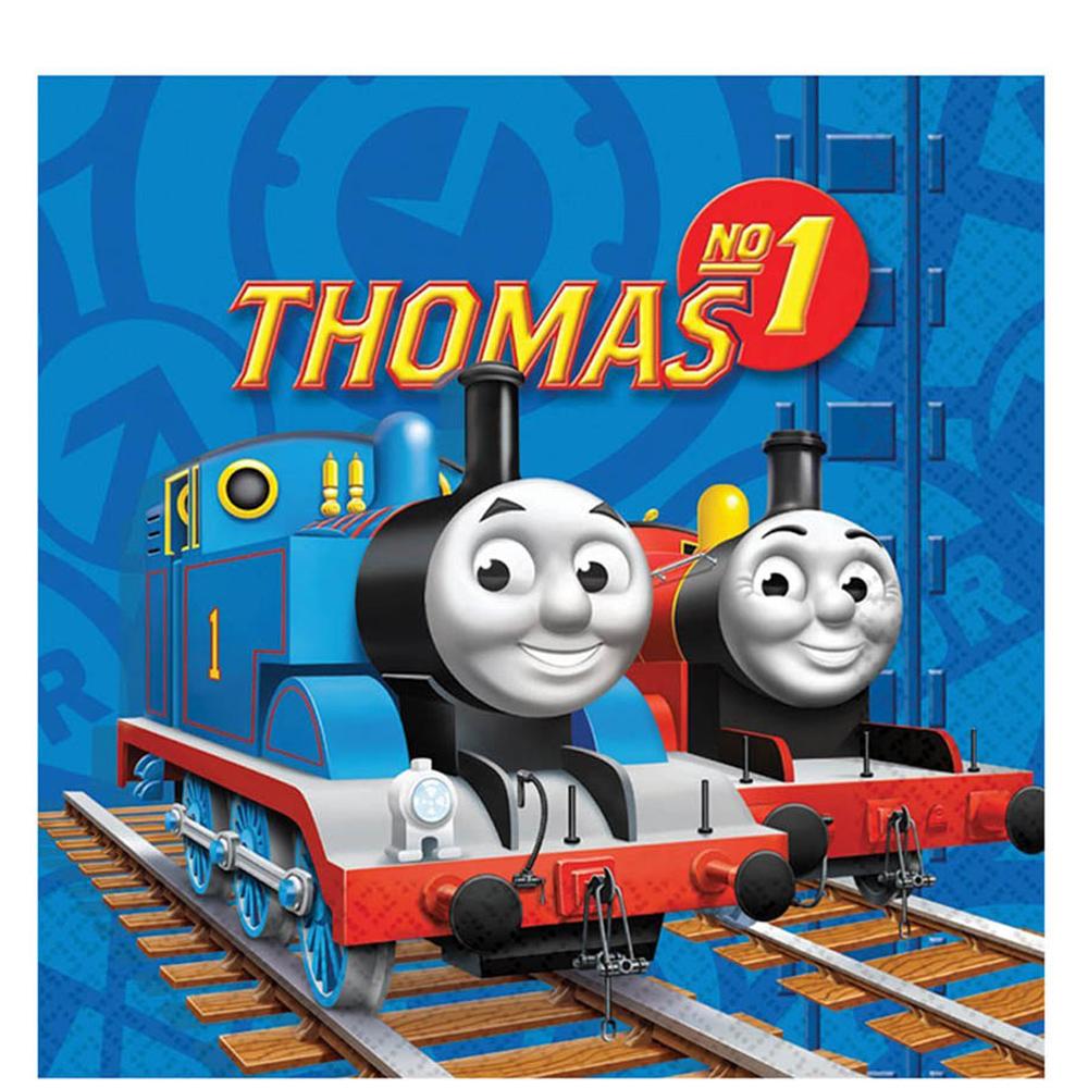 Thomas And Friends Lunch Tissues 20pcs Printed Tableware - Party Centre - Party Centre