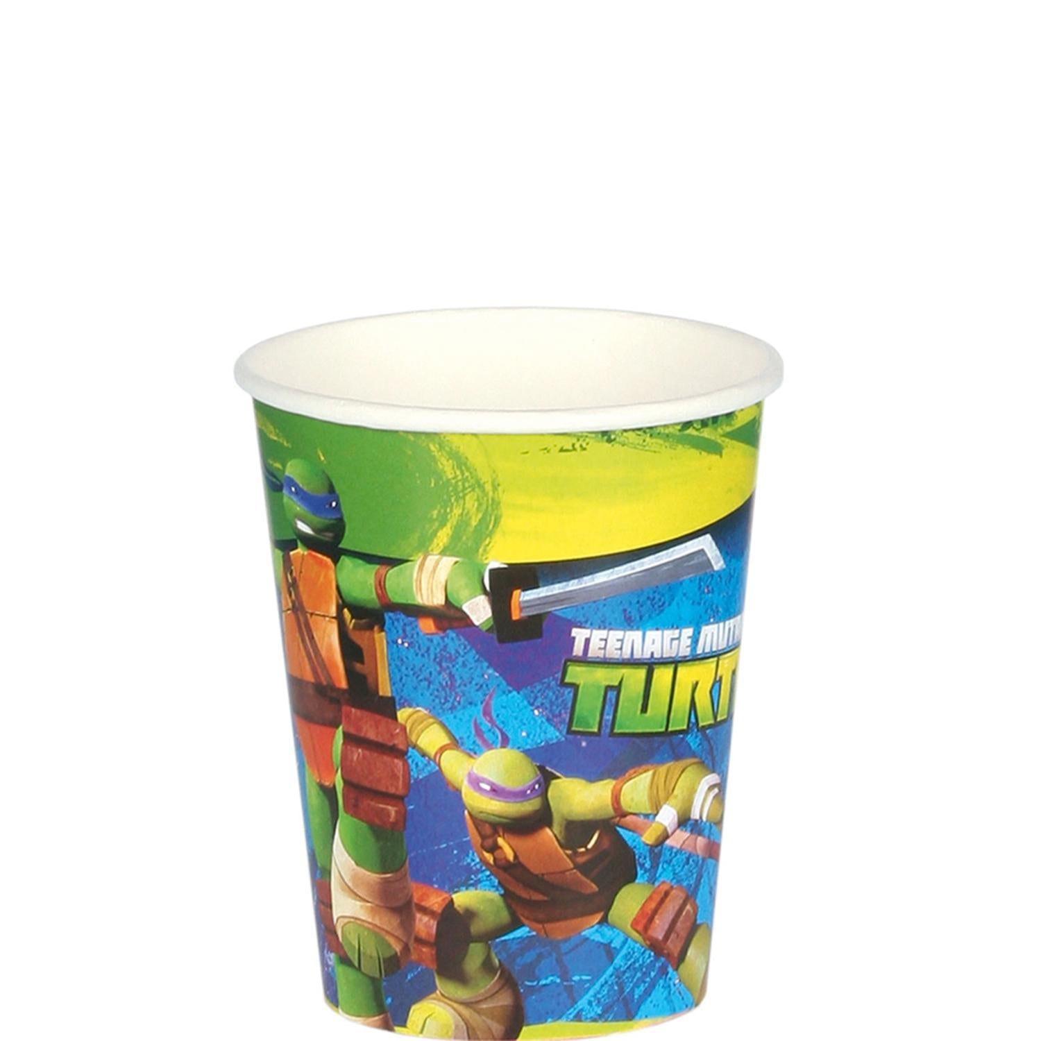 Teenage Mutant Ninja Turtles Cups 8pcs Printed Tableware - Party Centre - Party Centre