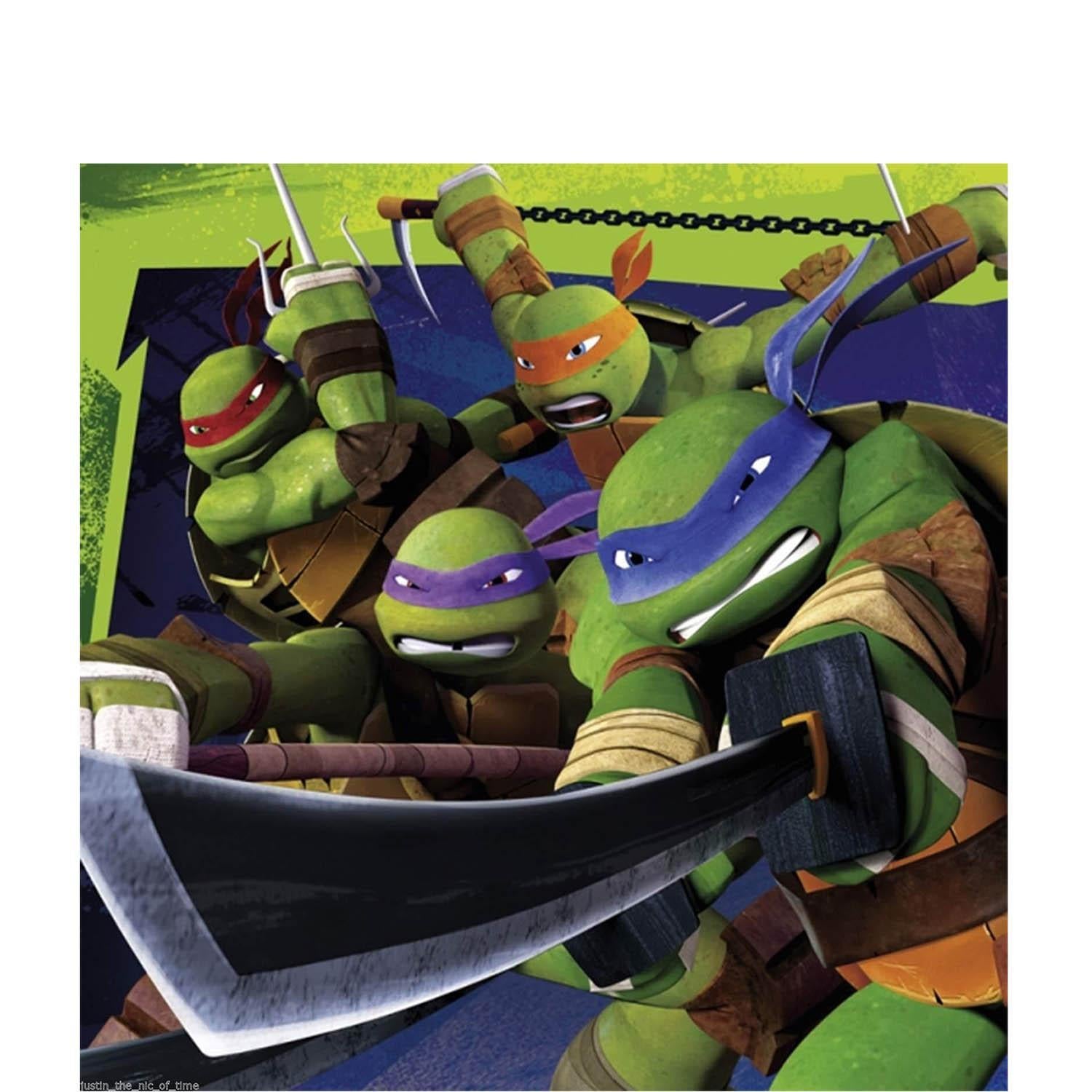 Teenage Mutant Ninja Turtles Tissues 20pcs Printed Tableware - Party Centre - Party Centre