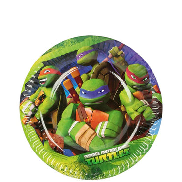 Teenage Mutant Ninja Turtles Dessert Plates 8pcs Printed Tableware - Party Centre - Party Centre