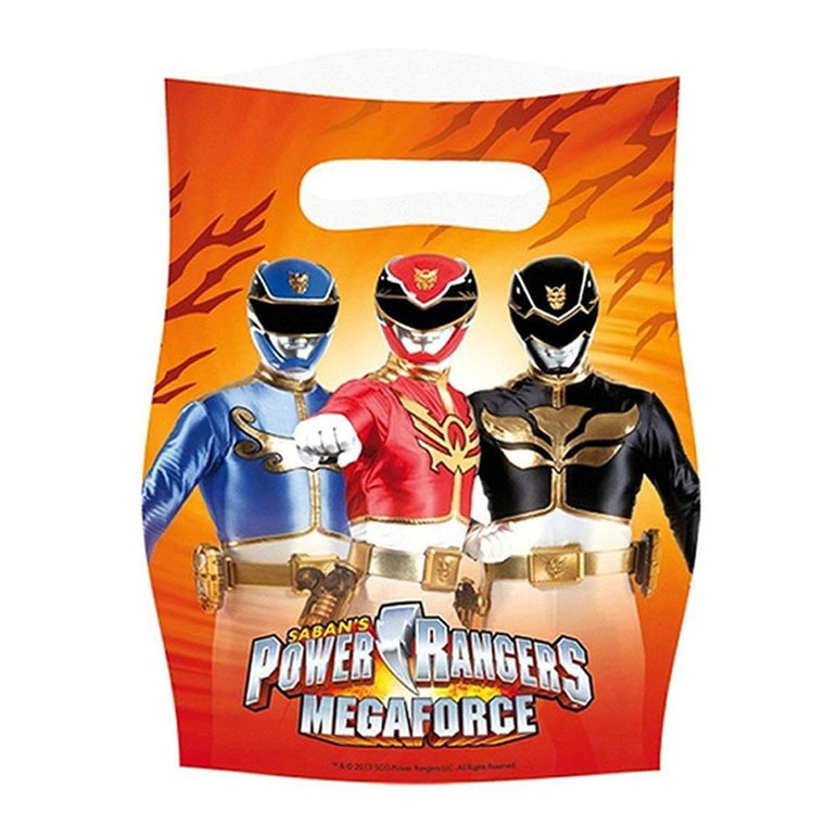 Power Rangers Mega Force Party Bags 6pcs Favours - Party Centre