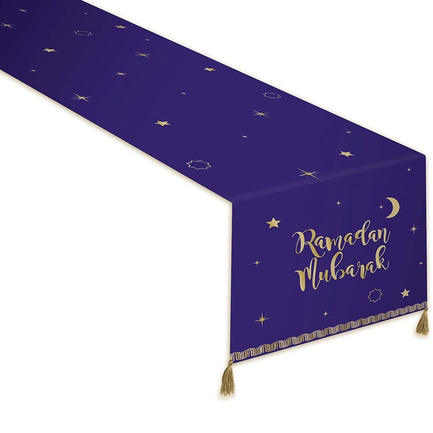 Ramadan Fabric Table Runner 14x72in - Party Centre