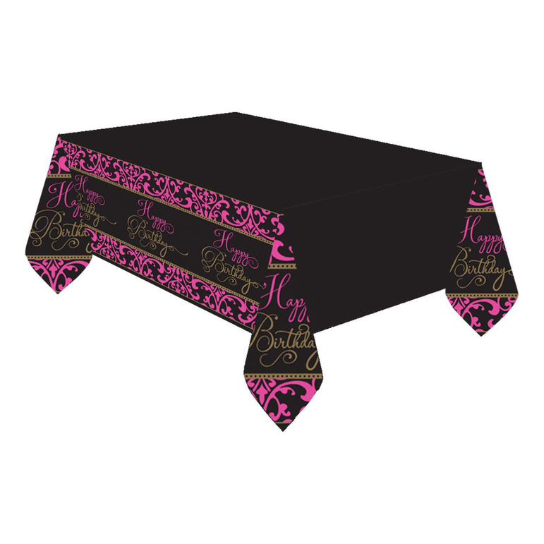 Fabulous Celebration Plastic Tablecover Printed Tableware - Party Centre