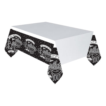 Hooray It's Your Birthday Plastic Tablecover Printed Tableware - Party Centre - Party Centre